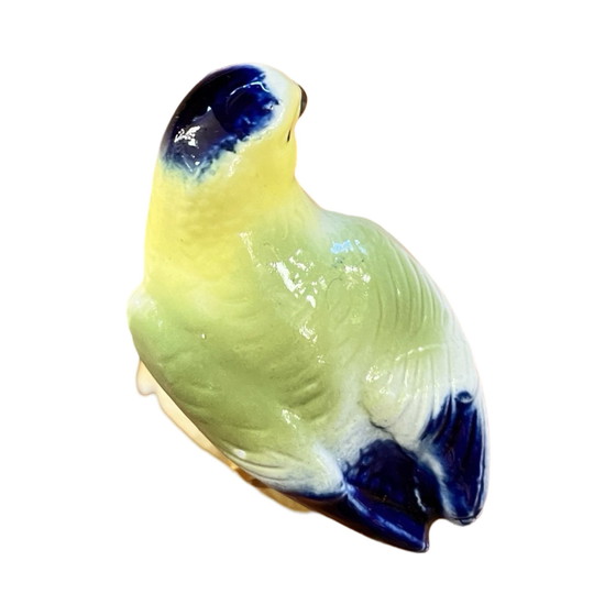 Image 1 of Ceramic Parrot Figurine, Brazil 1980S