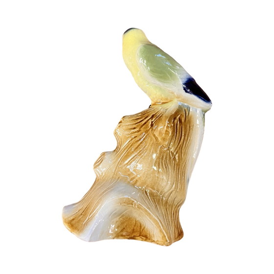 Image 1 of Ceramic Parrot Figurine, Brazil 1980S