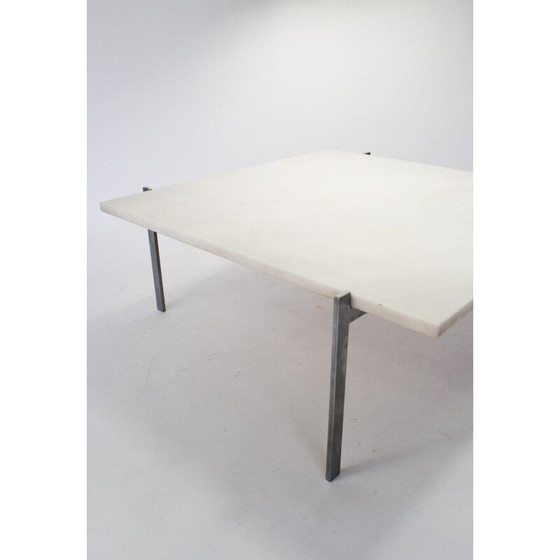 Image 1 of Vintage PK61 marble coffee table by Poul Kjaerholm for E. Kold Christensen, 1956