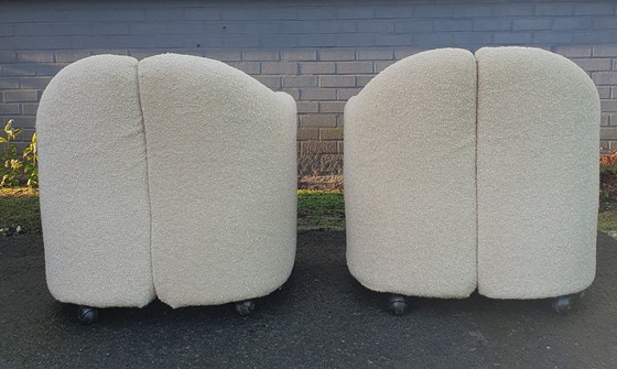 Image 1 of Vintage Tecno Ts 142 Seats Eugenio Gerli