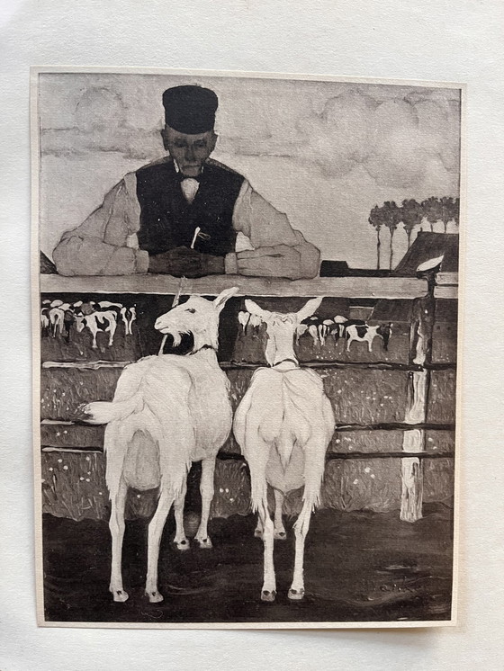 Image 1 of Jan Mankes 1889-1920 / Libro de obras raras 1927 (Edición limitada n.° 11 de 100)