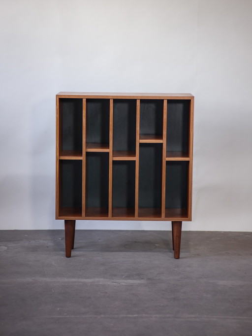 Compartmented Danish record cabinet 1960s