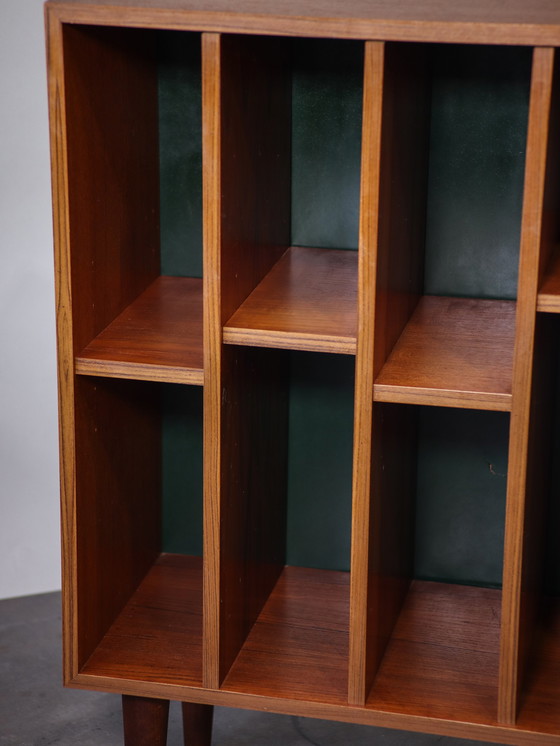 Image 1 of Compartmented Danish record cabinet 1960s