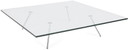 van Beek Maupertuus Glass Coffee Table
