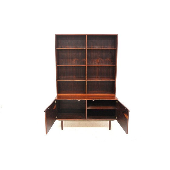 Image 1 of Vintage rosewood bookcase by Ib Kofod Larsen for Faarup Møbelfabrik, Sweden 1960