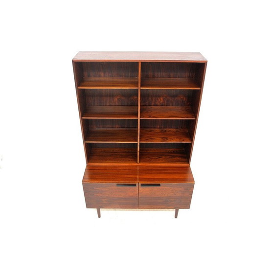 Image 1 of Vintage rosewood bookcase by Ib Kofod Larsen for Faarup Møbelfabrik, Sweden 1960