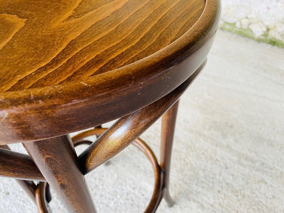 Image 1 of Vintage Bentwood Barstool Thonet Style