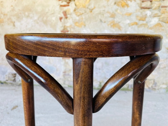 Image 1 of Vintage Bentwood Barstool Thonet Style