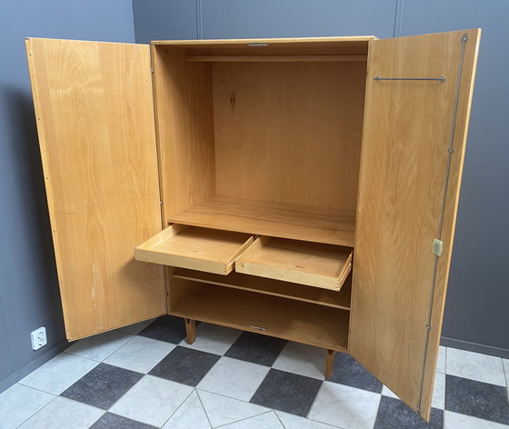 Image 1 of Armoire en bois de frêne par František Mezulánik pour Novy Domov