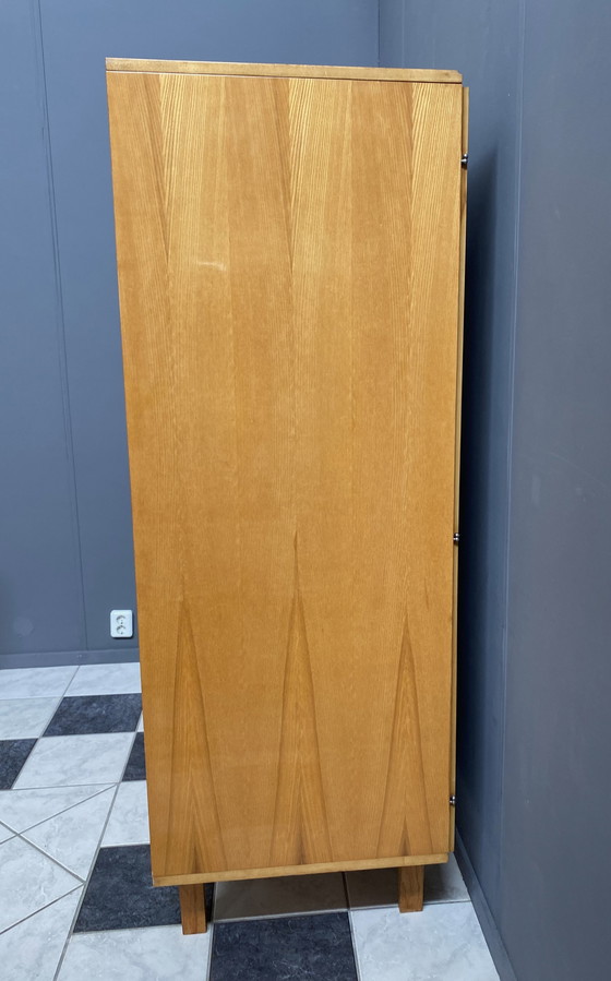 Image 1 of Wardrobe cabinet in Ash wood by František Mezulánik for Novy Domov