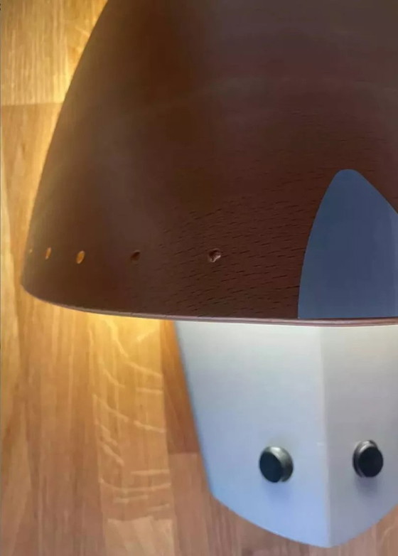 Image 1 of 2 applique vintage in legno e metallo, Francia 1980