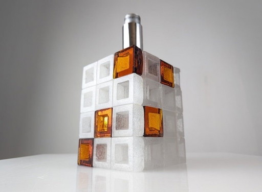 Cube Lamp By Albano Poli For Poliarte 1960S