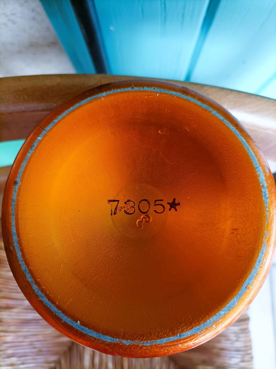 Image 1 of Vecchio sifone arancione