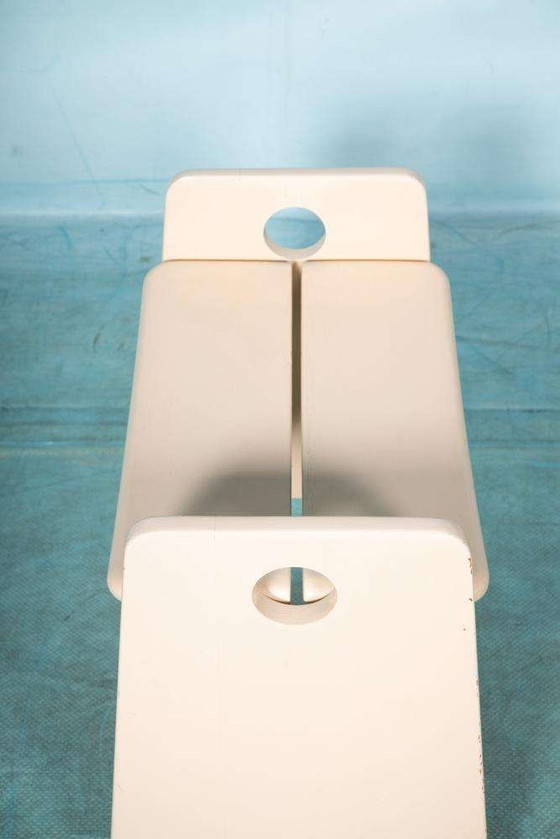 Image 1 of Sgabello vintage di design svedese Gilbert Marklund, sgabello in pino anni '60