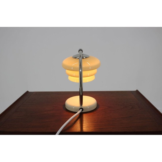 Image 1 of Lampada vintage in vetro e metallo art déco, Cecoslovacchia 1930