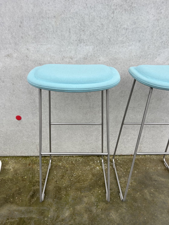 Image 1 of 2X Cappellini High Pad Stool