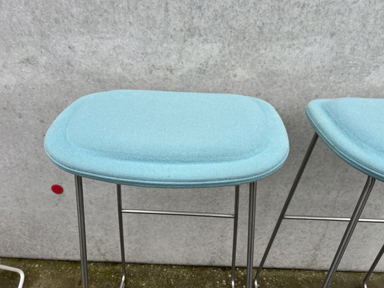 Image 1 of 2X Cappellini High Pad Stool