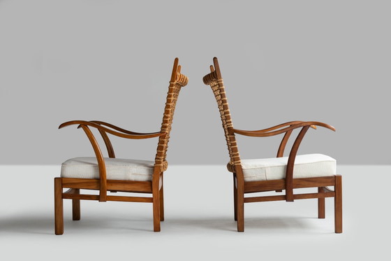 Image 1 of 2 chaises en osier