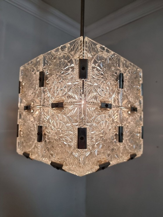 Image 1 of Cube Chandelier From Kamenicky Senov