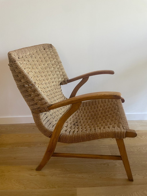 Dutch Design Rope Lounge Chair