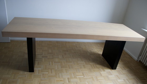 Image 1 of Vanrossom Solid Oak Dining Table