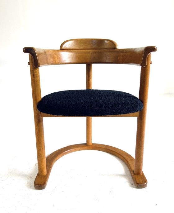 Image 1 of 6X Brutalist Dining Chair Restored