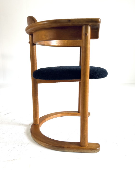 Image 1 of 6X Brutalist Dining Chair Restored