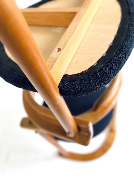 Image 1 of 6X Brutalist Dining Chair Restored