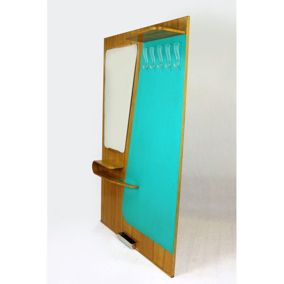 Image 1 of Mid-Century Coat Rack with Mirror from Kovo-Drevo, 1965