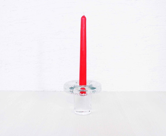 Image 1 of Scandinavian Glass candlestick