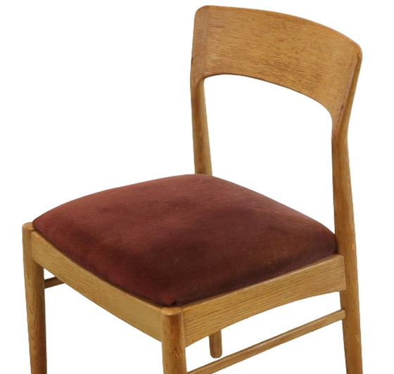 Image 1 of 4x Chaise de salle à manger Korup Stolle par Henning Kjaernulf