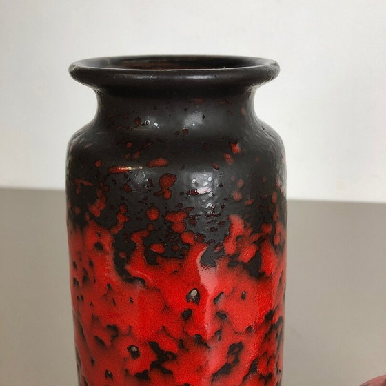 Image 1 of Pair of vintage fat lava ceramic vases from Scheurich, Germany 1970
