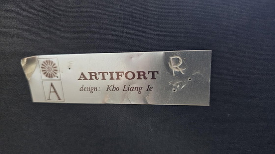 Image 1 of Artifort Kho Liang Ie Three-seater Sofa