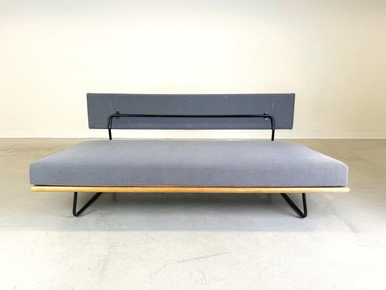 Image 1 of Mid - Century Sofa Daybed Rolf Grunow Couch Knoll Beech