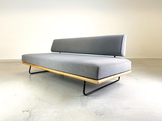 Image 1 of Mid - Century Sofa Daybed Rolf Grunow Couch Knoll Beech