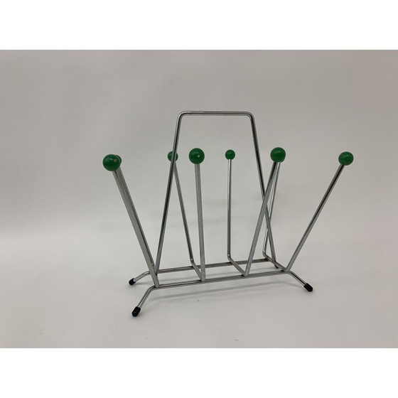 Image 1 of Vintage atomic Sputnik space age magazine rack, 1970