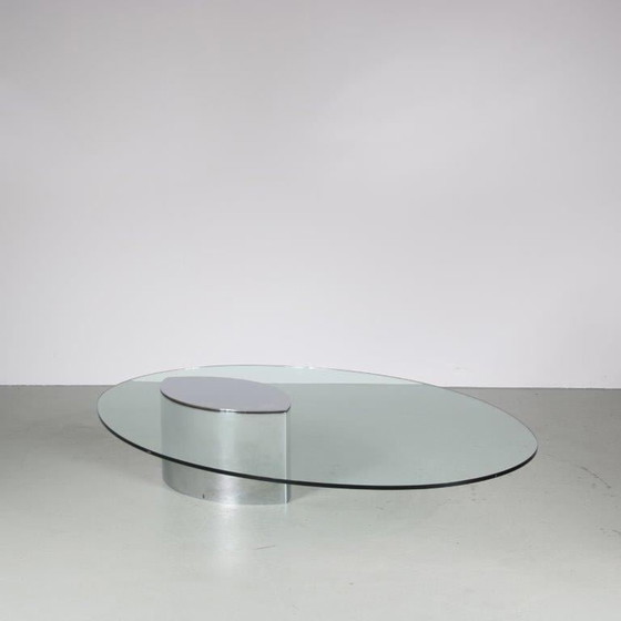 Image 1 of Cini Boeri "Lunario" Coffee Table for Gavina, Italy 1970