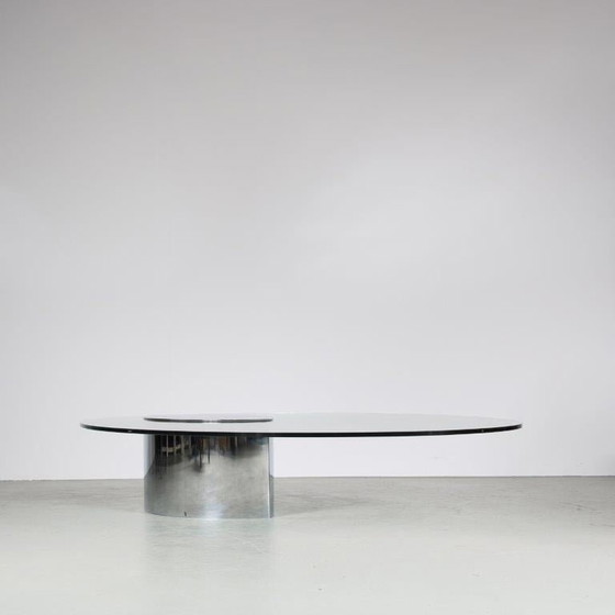 Image 1 of Cini Boeri "Lunario" Coffee Table for Gavina, Italy 1970