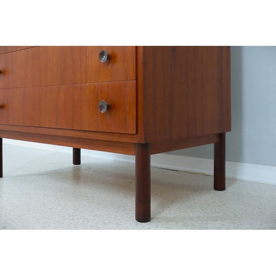 Image 1 of Mid century chest of drawers in teak, 1950s