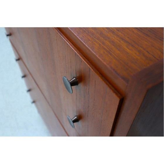 Image 1 of Mid century chest of drawers in teak, 1950s