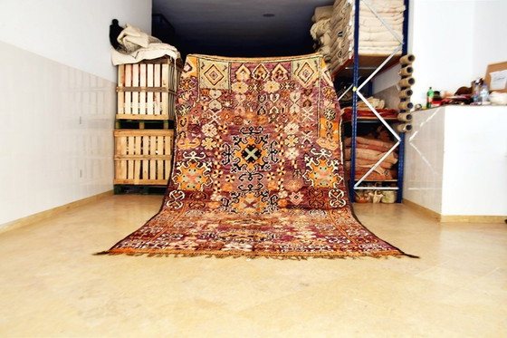 Image 1 of Moroccan Boujaad vintage rug 355 x 215 cm