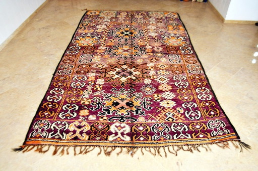 Alfombra vintage marroquí Boujaad 355 x 215 cm