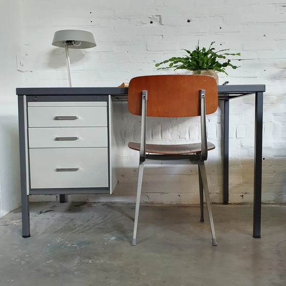Image 1 of Gispen Vintage Desk Industrial Desk