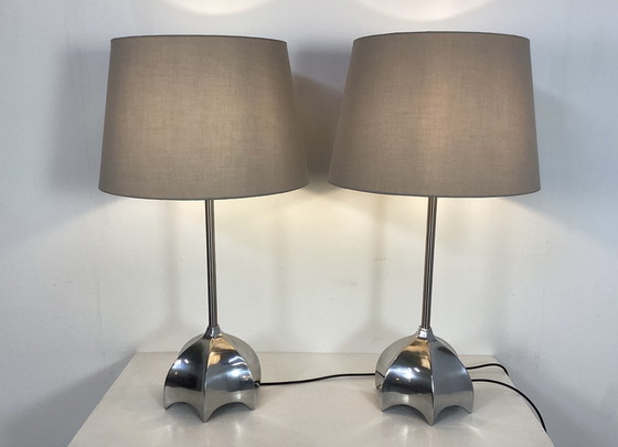 Image 1 of Set Of Two Quasar Madonna Lamps Jan Des Bouvrie Nineties