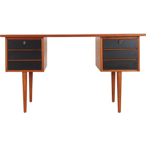 Image 1 of Vintage teak desk, Denmark 1960s