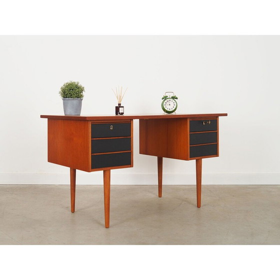 Image 1 of Vintage teak desk, Denmark 1960s