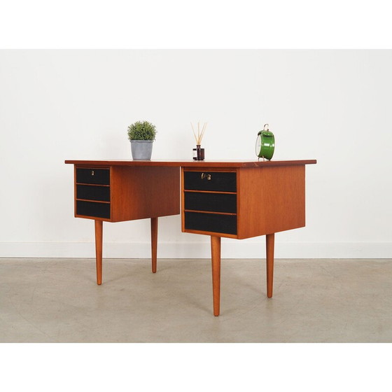 Image 1 of Vintage teak desk, Denmark 1960s