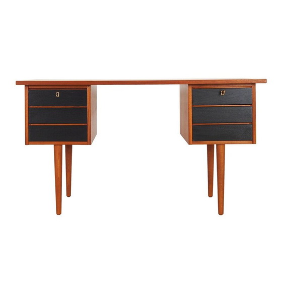 Image 1 of Vintage teak desk, Denmark 1960s