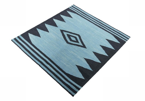 Hand-woven designer kilim Fars New - 123 x 113 cm