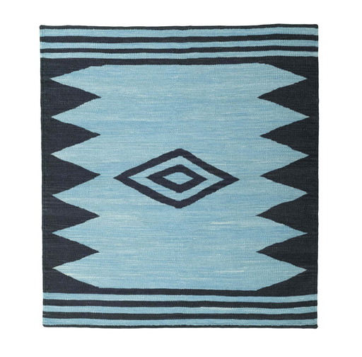 Hand-woven designer kilim Fars New - 123 x 113 cm